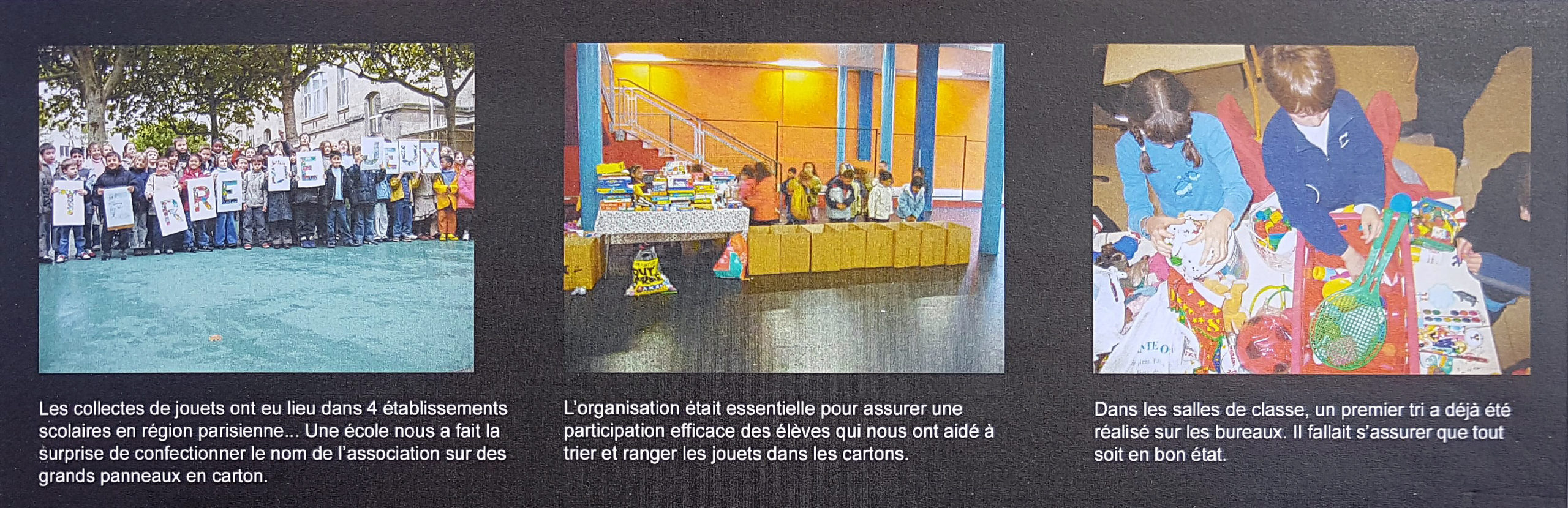 Collecte de jouets - Octobre 2004