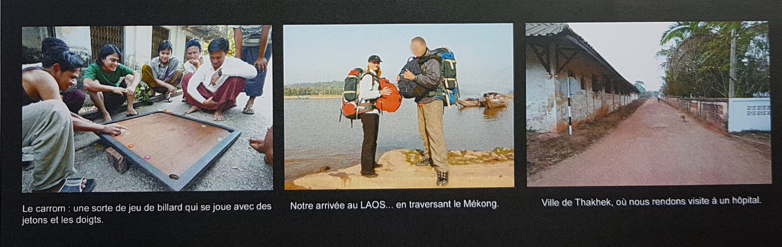 Arrivée au Laos - Janvier 2005